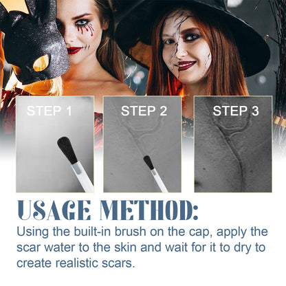🩸 Realistic Scar Liquid – Movie-Quality Special Effects Makeup for Halloween & Cosplay