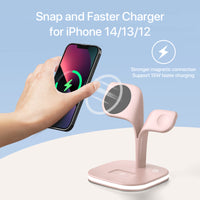5-in-1 Magnetic Wireless Charging Station: Fast and Efficient Powering for Your Devices