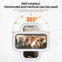 Cell Phone Holder Adjustable Sticky Wall Mount Waterproof Box Shower Bathroom Phone Stand TV Catch up Use All Smartphones