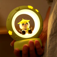 Cuddle Up with the LED Panda Astronaut Night Light - A Magical Bedside Companion for Children
