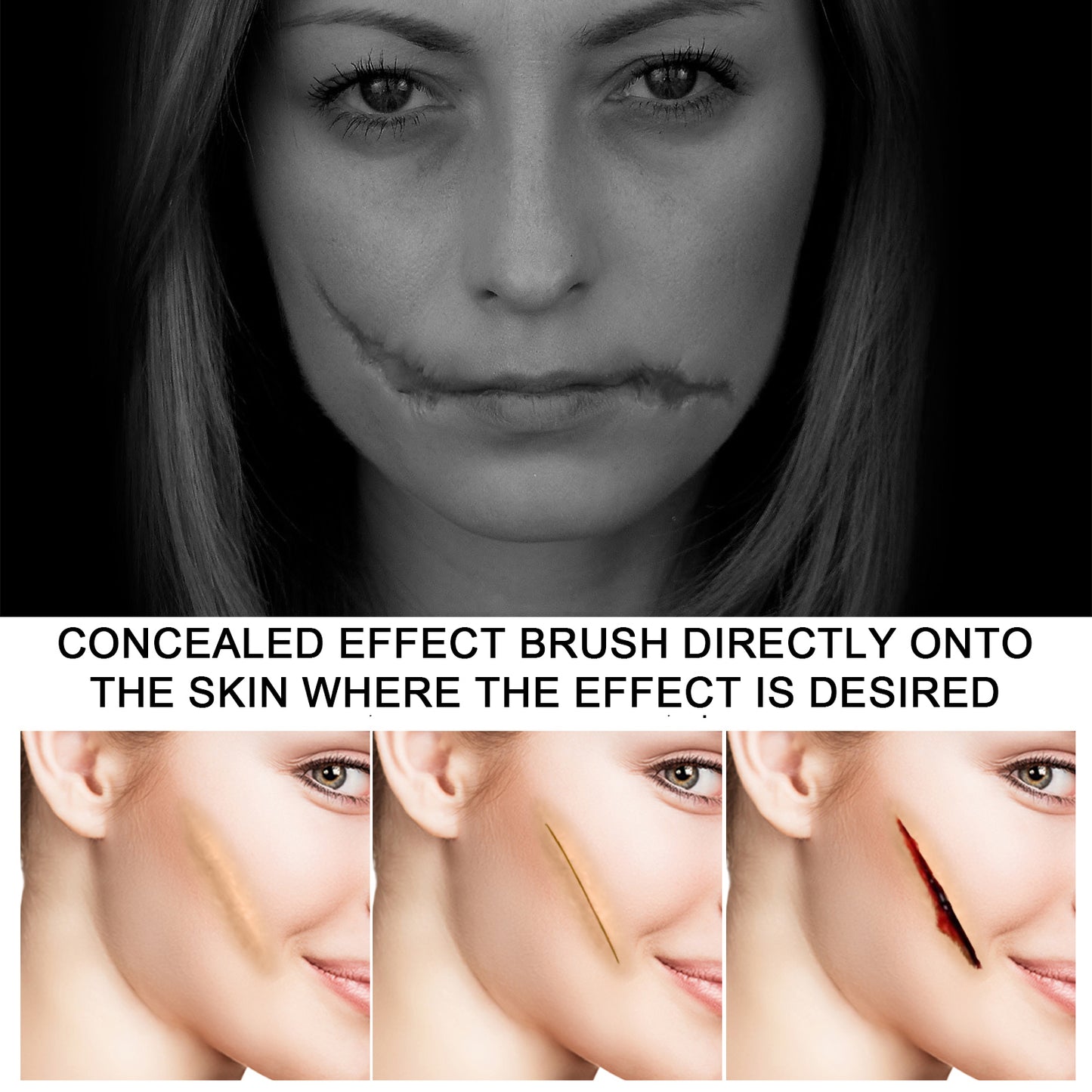 🩸 Realistic Scar Liquid – Movie-Quality Special Effects Makeup for Halloween & Cosplay