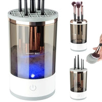 Revolutionize Your Makeup Routine with the Automatic Electric Brush Cleaner - Fast, Efficient & Gentle Drying!