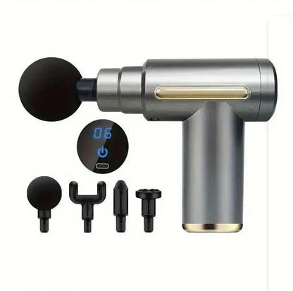 Mini Muscle Massage Gun: Portable Deep Tissue Percussion Massager for Full Body Relaxation