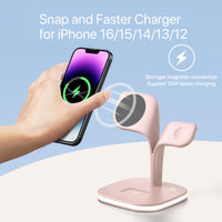 5-in-1 Magnetic Wireless Charging Station: Fast and Efficient Powering for Your Devices