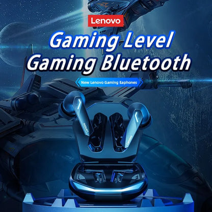 Lenovo GM2 Pro Wireless Bluetooth 5.3 Earphones - Ultimate Sports Headset with Active Noise Cancelling and Low Latency for Gaming