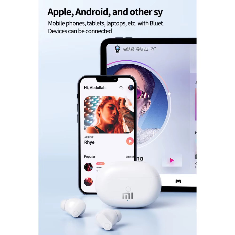 Xiaomi D68 Wireless Earbuds - Premium Bluetooth Earphones with Noise Reduction and HiFi Stereo Sound