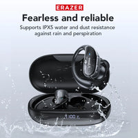 ERAZER XT80 Wireless Bluetooth Earphones - High-Quality Stereo Sound with Noise Reduction and Ergonomic Design for Sports